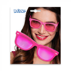 Neónovo ružové party okuliare